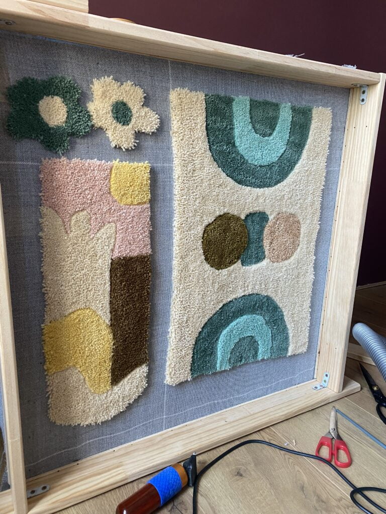 Tuft workshop kleed maken